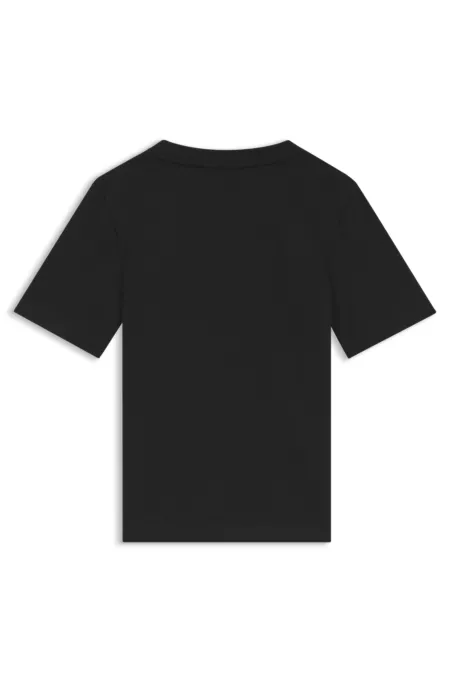 Camiseta para niños en algodón con gráfico de logo