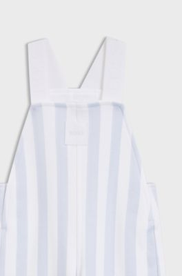 Tuinbroekje en T-shirt voor baby's in een cadeaubox, Lichtblauw