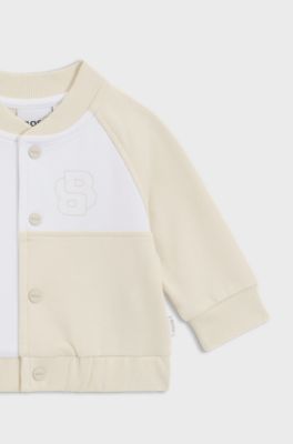 Ch&aacute;ndal de tres piezas para beb&eacute;s en caja de regalo, Beige claro