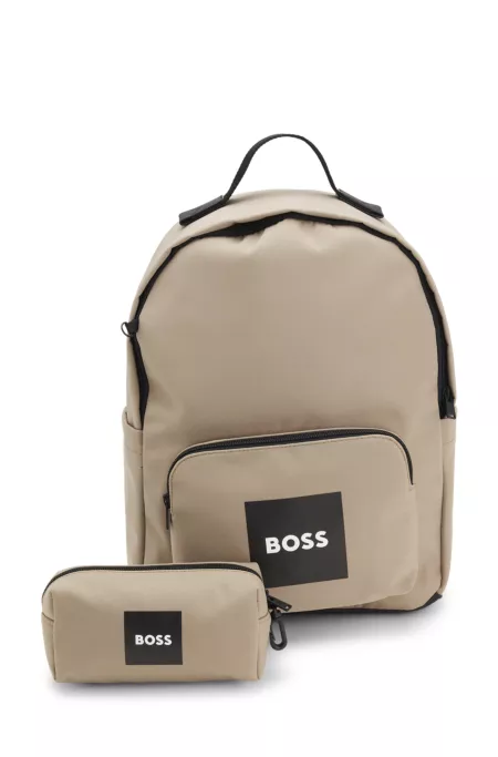 Sac à dos enfant à logo et trousse assortie