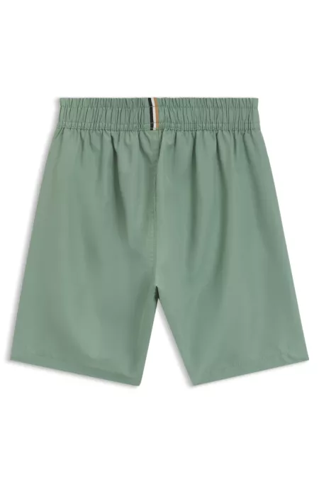 Short de bain enfant à logo imprimé