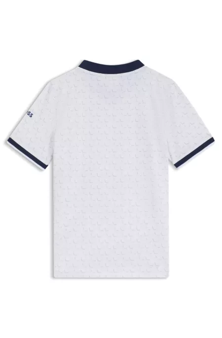 Camiseta de fútbol para niños en punto elástico con los colores del equipo