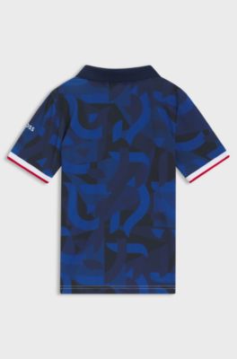 Kids' football T-shirt in stretch jersey, White