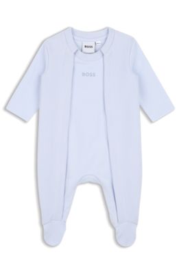 Baby sleepsuit , Light Blue