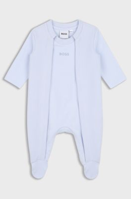 Baby-Schlafanzug, Hellblau