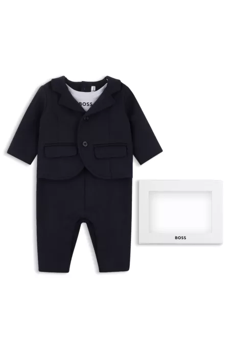 Costume trois pièces pour bébé, en coffret cadeau