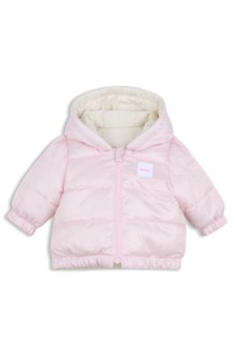 Baby reversible jacket , Light Pink
