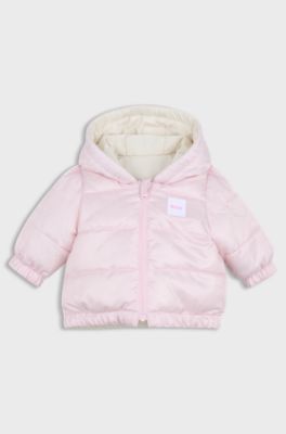 Baby reversible jacket , Light Pink