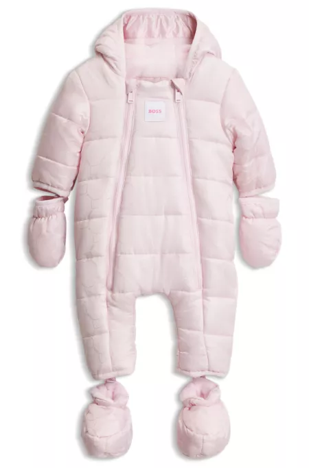 Combinaison de neige à capuche pour bébé