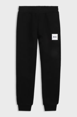 Kids' tracksuit bottoms, Black