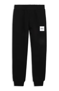 Kids' tracksuit bottoms, Black