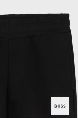 Kids' tracksuit bottoms, Black
