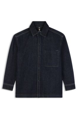 Kids' casual shirt, Dark Blue