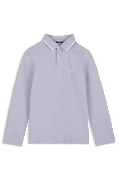 Kids-Poloshirt aus Baumwolle