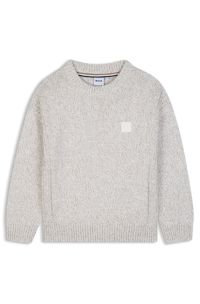 Pull en pur coton pour enfant, Naturel