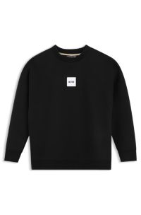 Kids' logo sweatshirt, Black