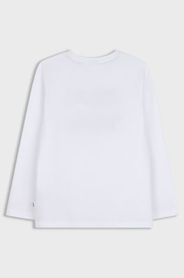 Kids' logo-artwork T-shirt, White