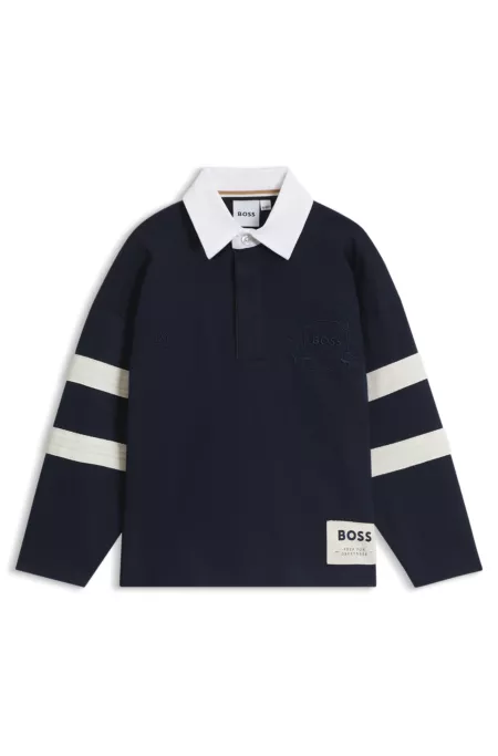 Polo à manches longues pour enfant