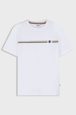Kids' cotton T-shirt, White