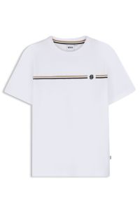 Kids' cotton T-shirt, White