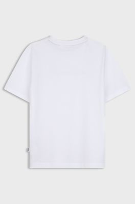 Kids' cotton T-shirt, White