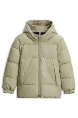 Kids' puffer jacket, Green