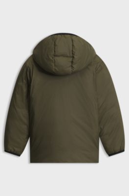 Kids' reversible jacket, Dark Green