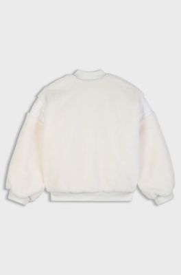Kids' sherpa jacket , Natural