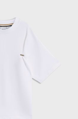 Kids' T-shirt with logo , White