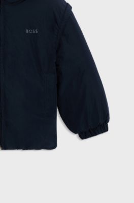 Kids' reversible jacket, Dark Blue