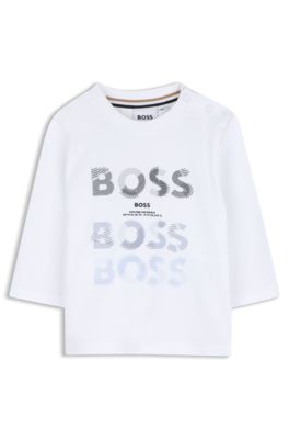 Kids' multi-logo T-shirt, White