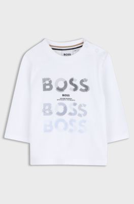 Kids' multi-logo T-shirt, White
