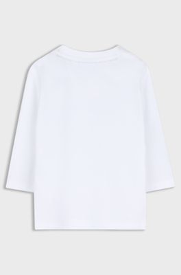 Kids' multi-logo T-shirt, White