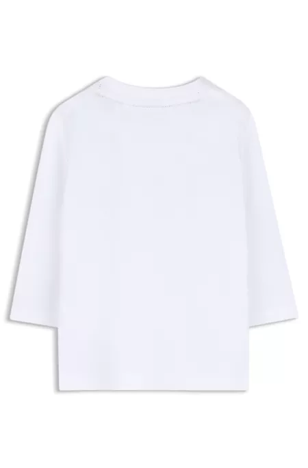 Camiseta para niños con múltiples logos