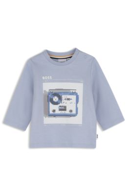 Kids' graphic-print T-shirt, Light Blue