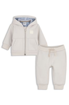 Kids' tracksuit set, Natural
