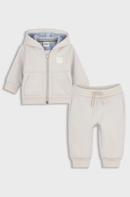 Kids' tracksuit set, Natural
