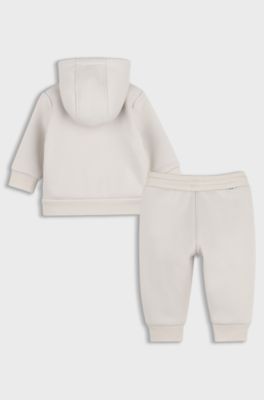 Kids' tracksuit set, Natural