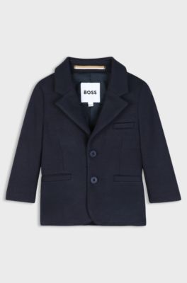 Kostuum voor kinderen van piqu&eacute;, Donkerblauw