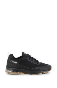 Kids' lace-up trainers, Black