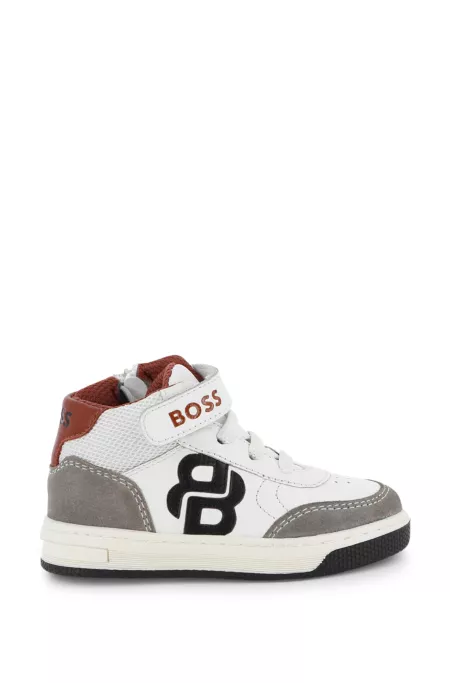 Hightop Kids-Sneakers aus Leder