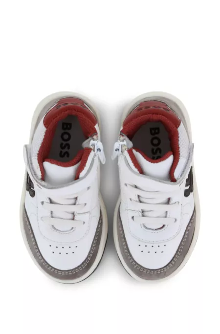 Hightop Kids-Sneakers aus Leder