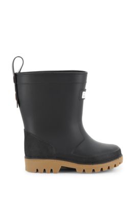 Kids' rain boots, Black
