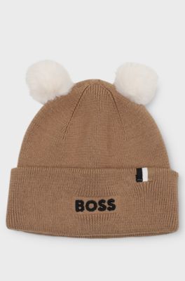 Baby beanie , Brown