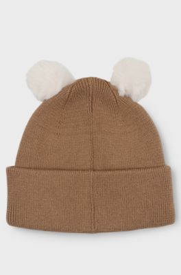 Baby beanie , Brown