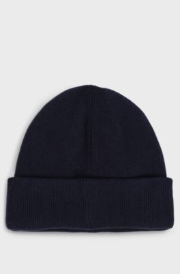 Kids' logo beanie, Dark Blue