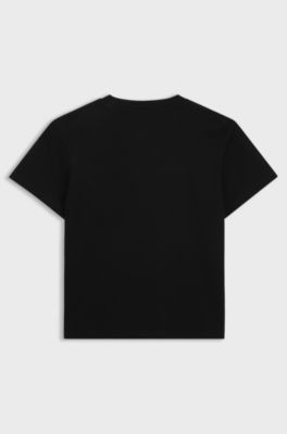 Kids' loose-fit T-shirt, Black