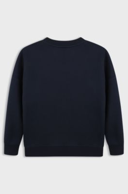 Kids' graphic sweatshirt, Dark Blue