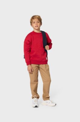 Kids' graphic sweatshirt, Red