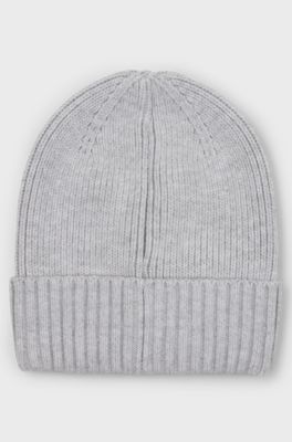 Kids' logo beanie, Light Grey
